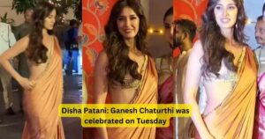 Disha Patani: Ganesh Chaturthi was celebrated on Tuesday