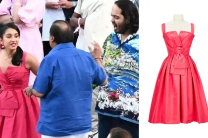 Radhika Merchant wore a vintage Dior dress worth Rs 3.19 lakh and paired it with an expensive Hermes bag