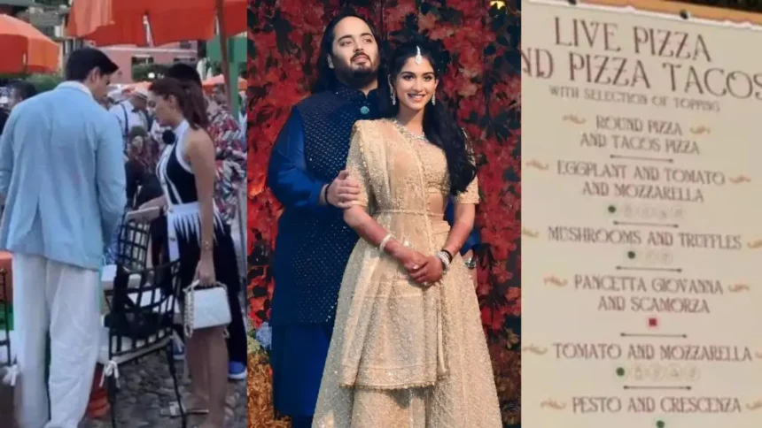 Anant Ambani and Radhika Merchant: Sidharth-Kiara, Shah Rukh Khan with family, Janhvi feeds Shikhar, food menu and more
