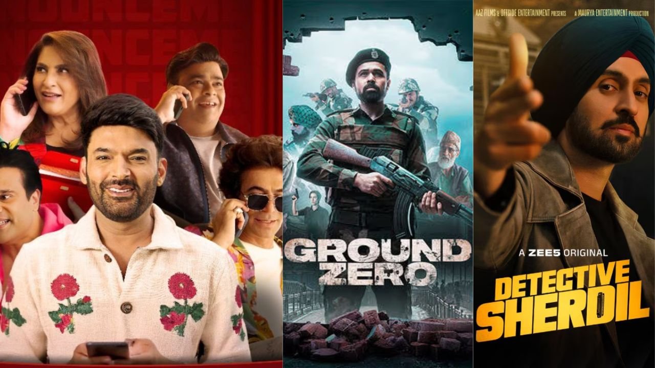 This Week on OTT: Ground Zero, Detective Sherdil, Kapil’s Comeback, and a Whole Lot of Masala You Can’t Miss