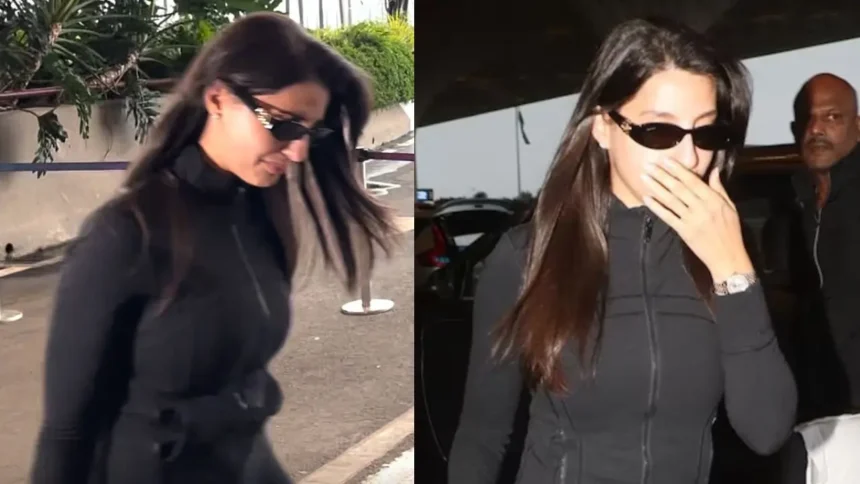 Nora Fatehi Breaks Down at the Airport — Fans Left Teary-Eyed Over Viral Crying Video